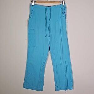 SCRUBSTAR 28x28 blue scrub pants